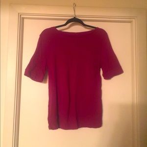 Merona cotton 3/4 sleeve top